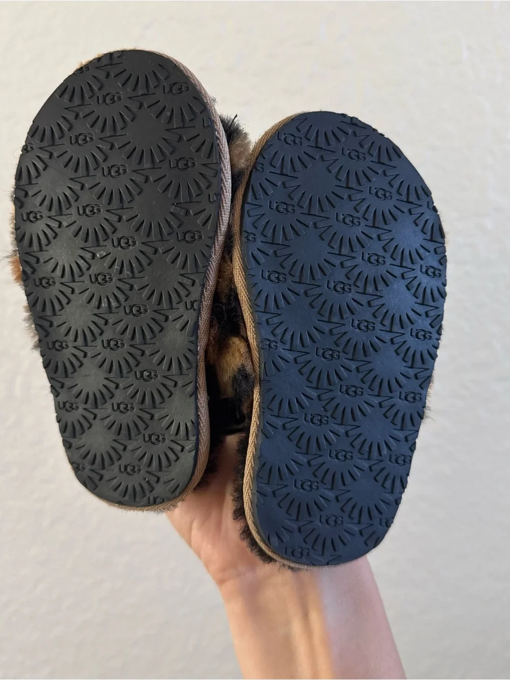 UGG Shearling Lined Fluff Yeah Slipper leopard